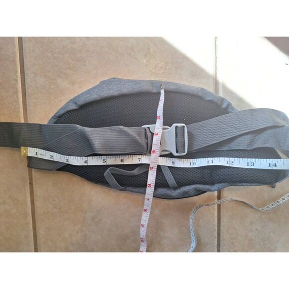 NIB- WATERFLY Hiking Waist Bag Fanny Pack hiking Bum Bag Overstock Europe Gray - Picture 3 of 9